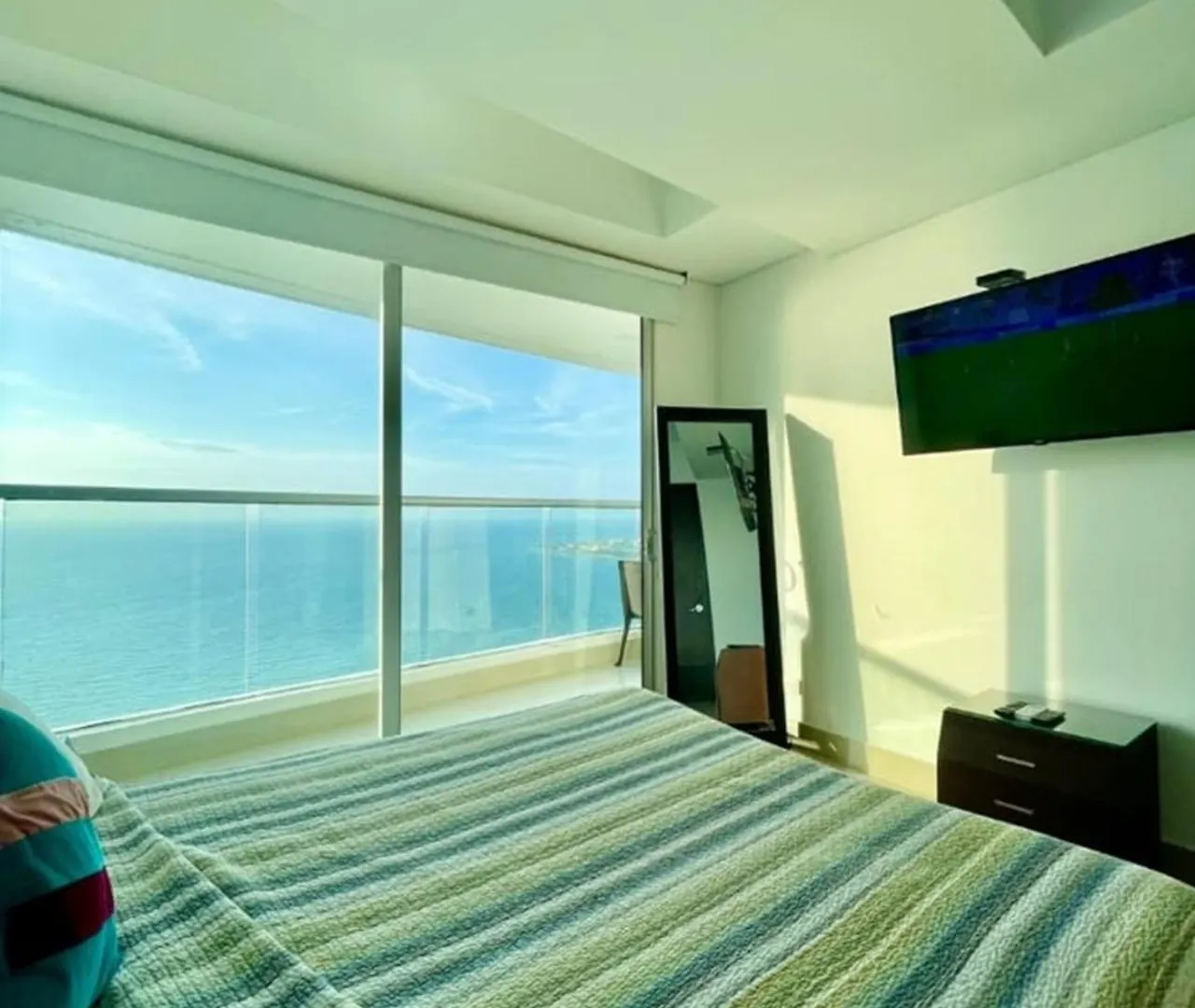 Apartment 1Pe-Al Apartamento De 1 Alcoba Frente Al Mar Con Aire Acondicionado, Piscina Y Wifi Cartagena Colombia