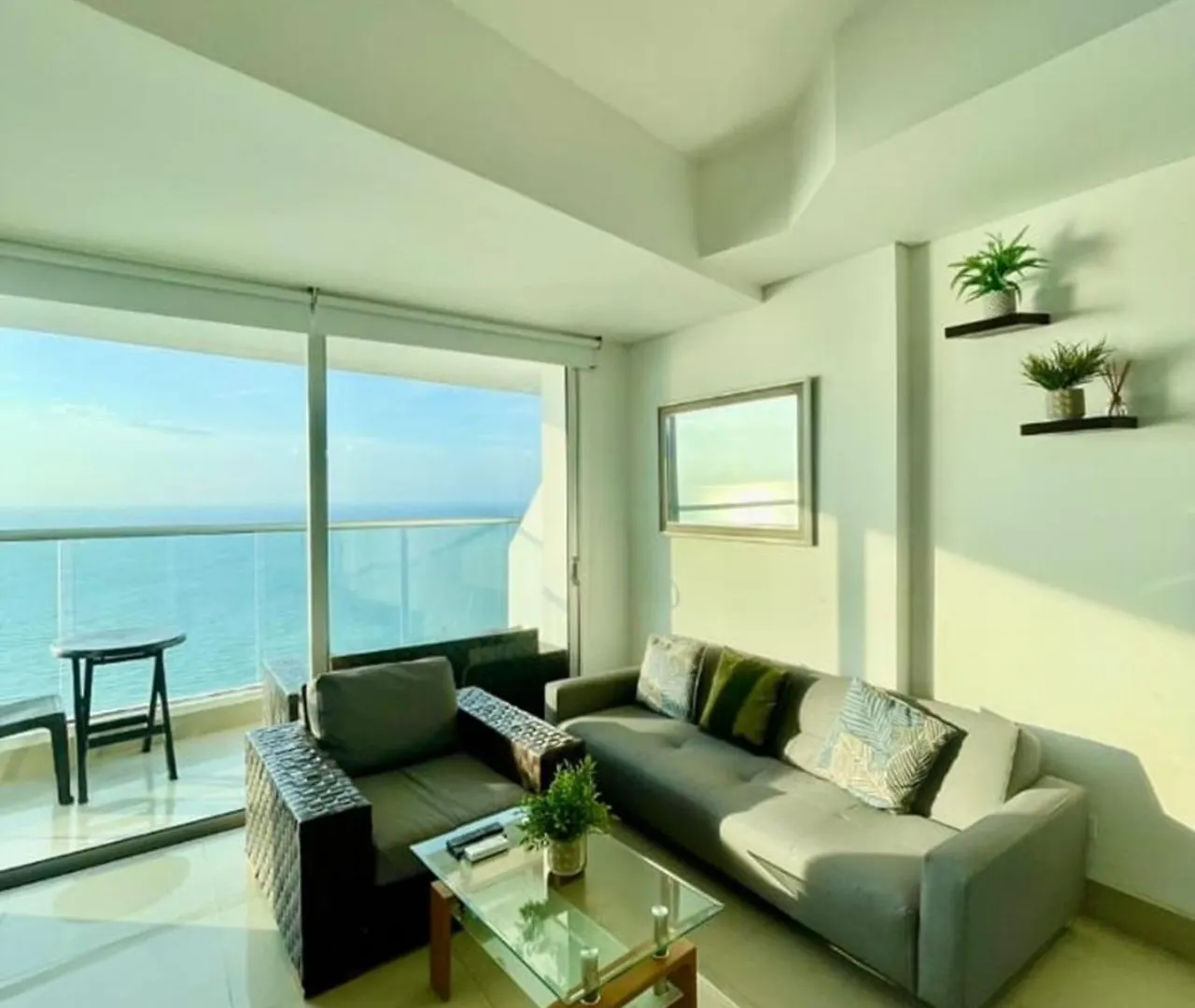Apartment 1Pe-Al Apartamento De 1 Alcoba Frente Al Mar Con Aire Acondicionado, Piscina Y Wifi Cartagena